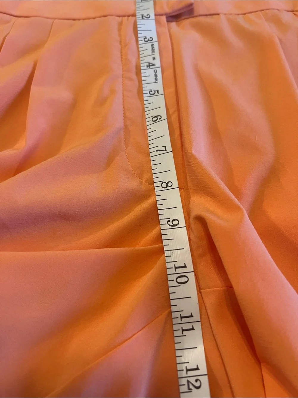 Nike Flex Ace Laser Orange Pleated Golf Shorts 10 M CI9833-871 TennisCore Preppy